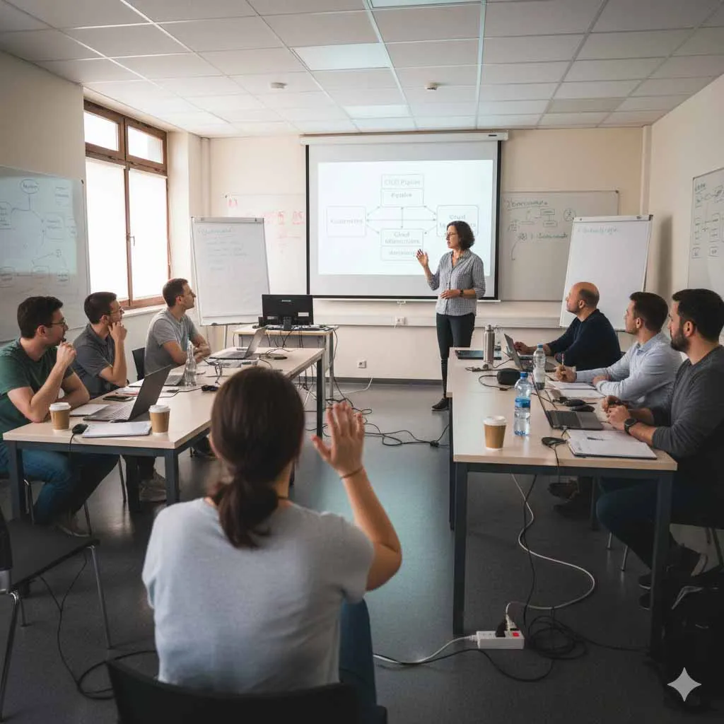 Platform Engineering研修の様子